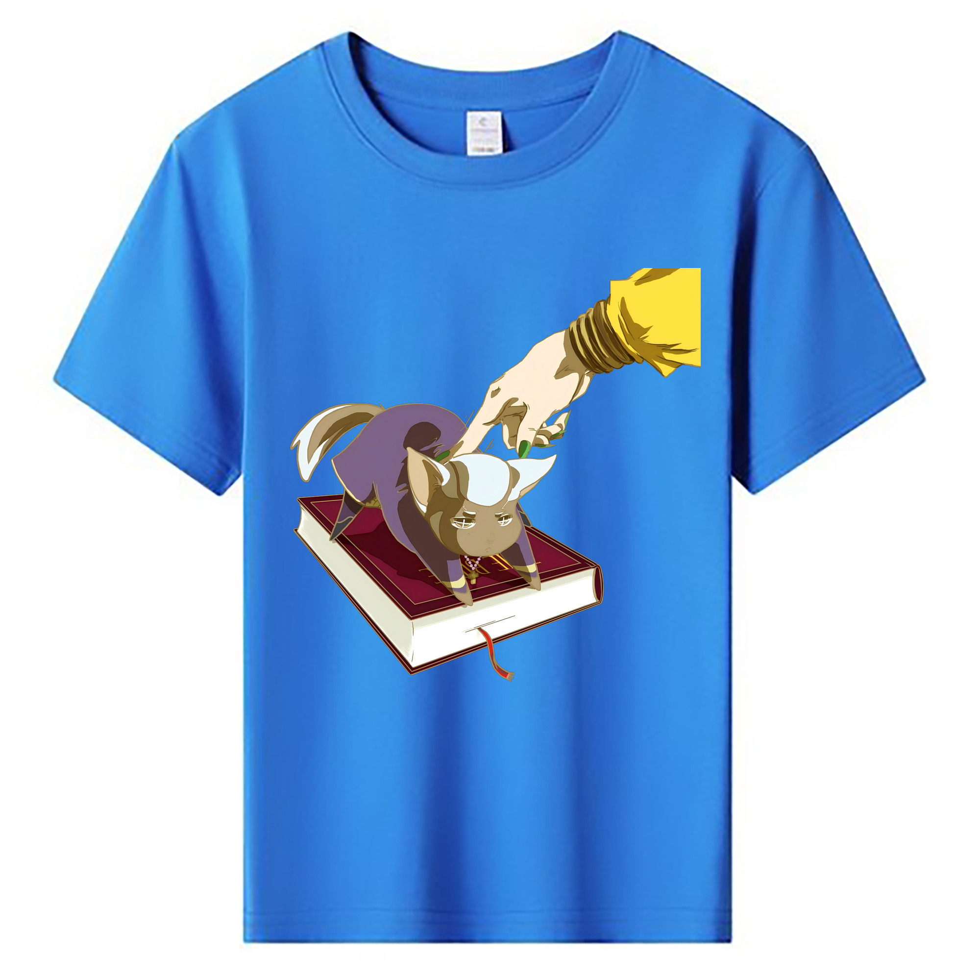 （画像用） ジョジョの奇妙な冒険 JoJo's Bizarre Adventure 綿100％キッズTシャツ（フロントプリント）